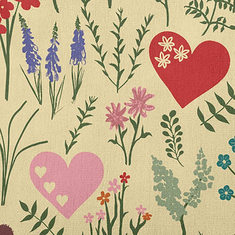 Valentine Garden Accent Pillow