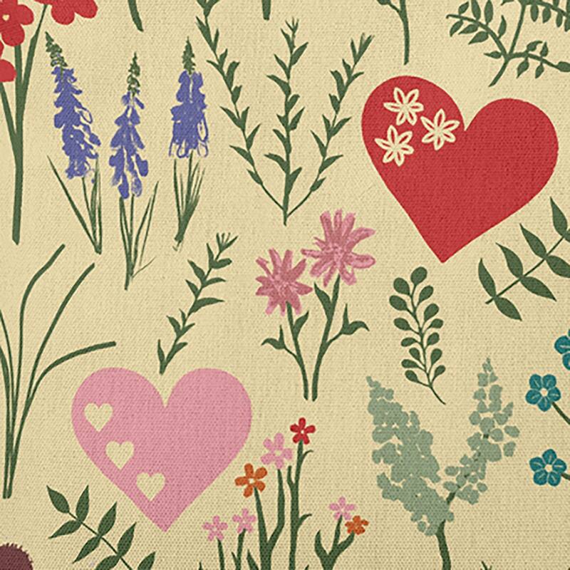 Valentine Garden Indoor/Outdoor Throw Pillow