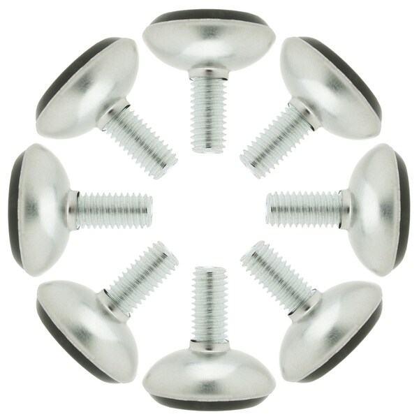 M8 x 20 x 30mm Leveling Feet Adjustable Leveler Household for Chair Leg 8pcs