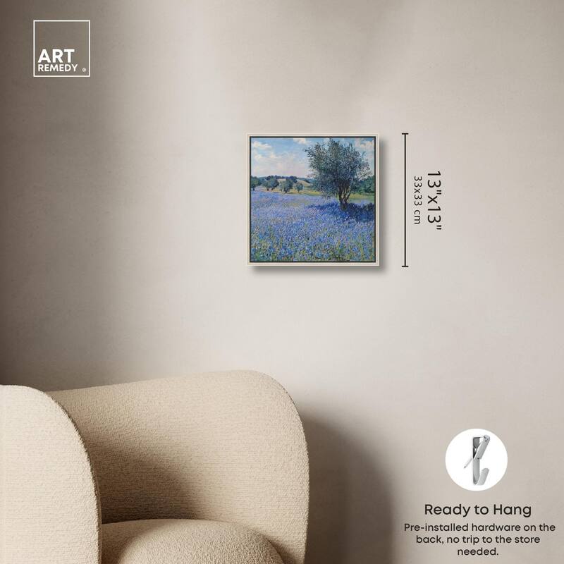 Bluebonnet Meadow II Canvas by Art Remedy