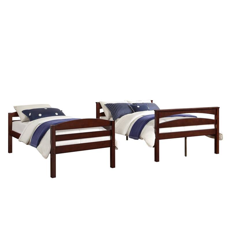 Avenue Greene Randall Kids' Twin-over-Full Wood Bunk Bed Frame