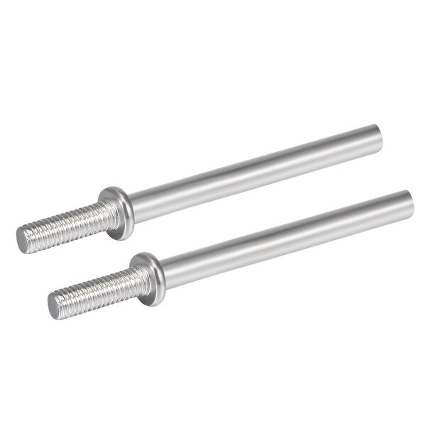 1/8 Inch Flap Wheel Mandrel 1/8 Inch Shank Sanding Disc for Rotary Tool 2pcs - 2.7*38mm, 2pcs