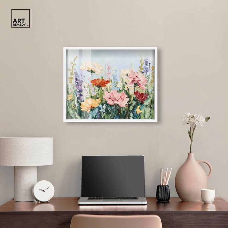 Summer Abundance III Shadowbox by Art Remedy