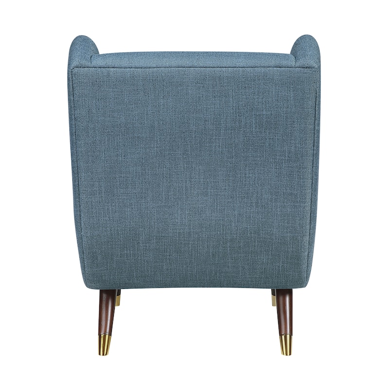 Edmund Textured Fabric Accent Chair
