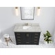 preview thumbnail 134 of 161, Willow Collection 48 in W x 22 in D x 36 in H Boston Single Bowl Sink Bathroom Vanity with Countertop