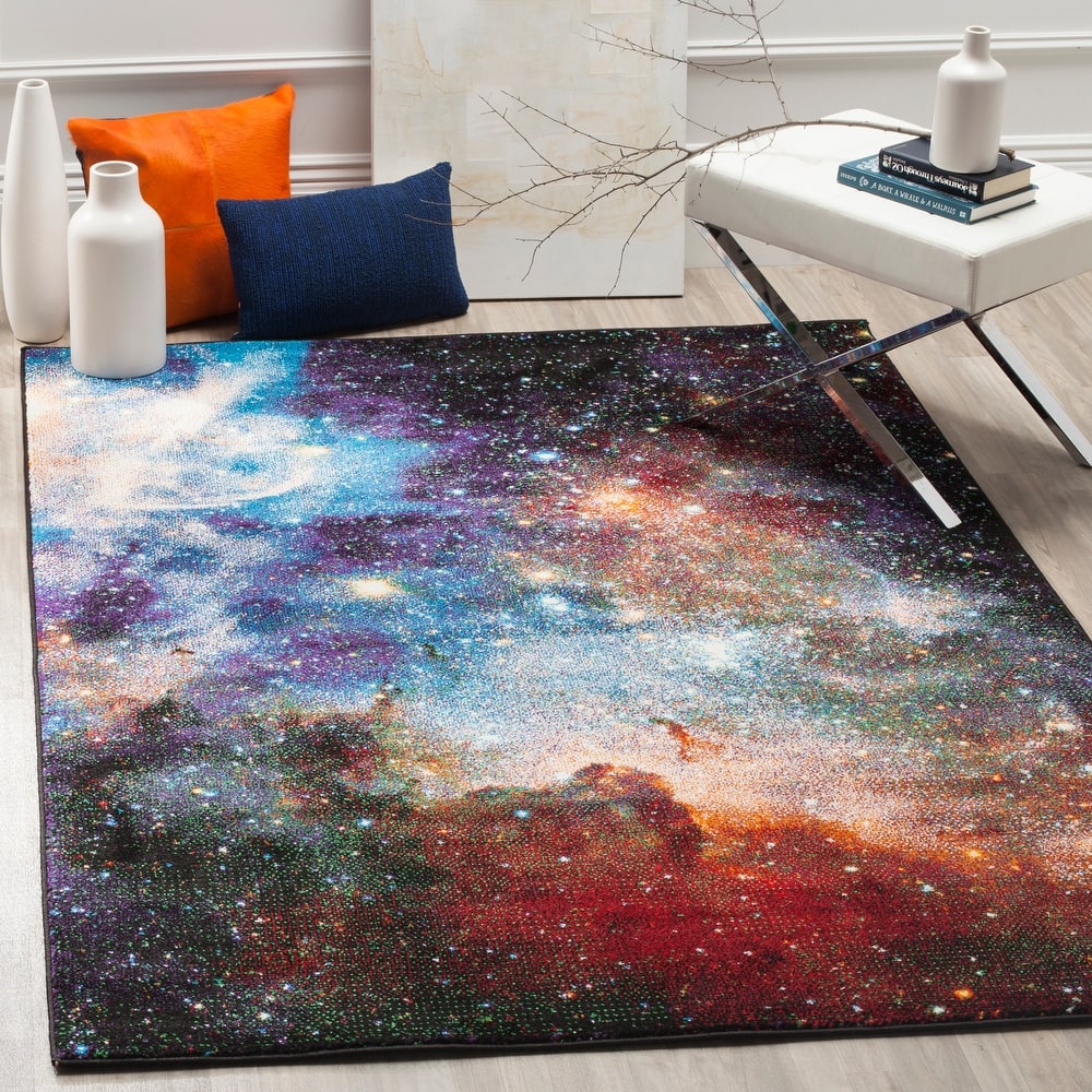 SAFAVIEH Galaxy Ljiljana Modern Abstract Celestial Rug
