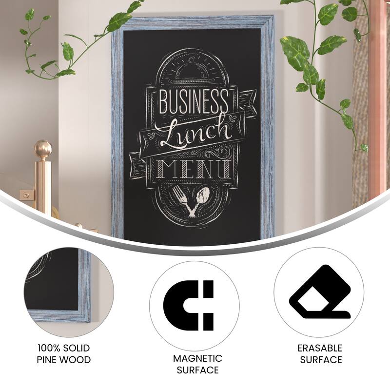 Wall Mounted Magnetic Chalkboard