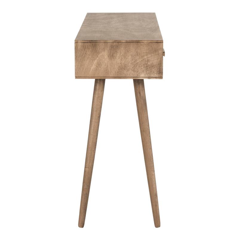 SAFAVIEH Hennie 3-Drawer Console Table - 41.8" x 14.3" x 32" - 42"W x 14"D x 32"H
