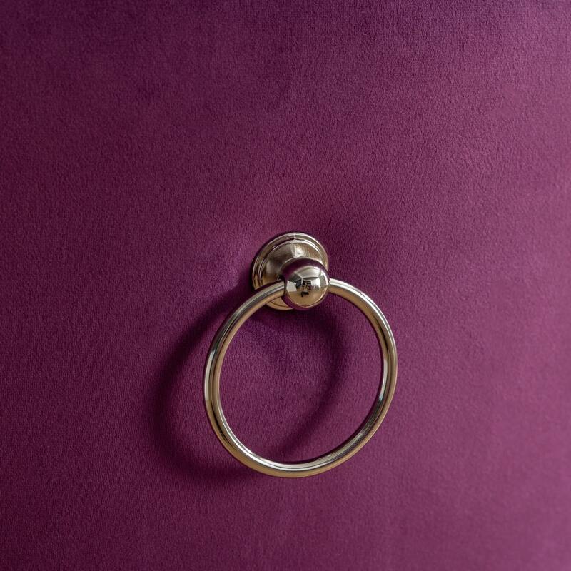 Roomfitters Modern Velvet Dining Chairs Set of 2, Tufted Upholstered Accent Chairs and Chrome-Plated Stainless Steel Legs