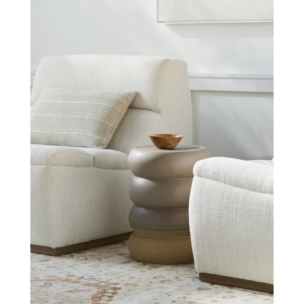 Livabliss Bizen Modern Garden Stool