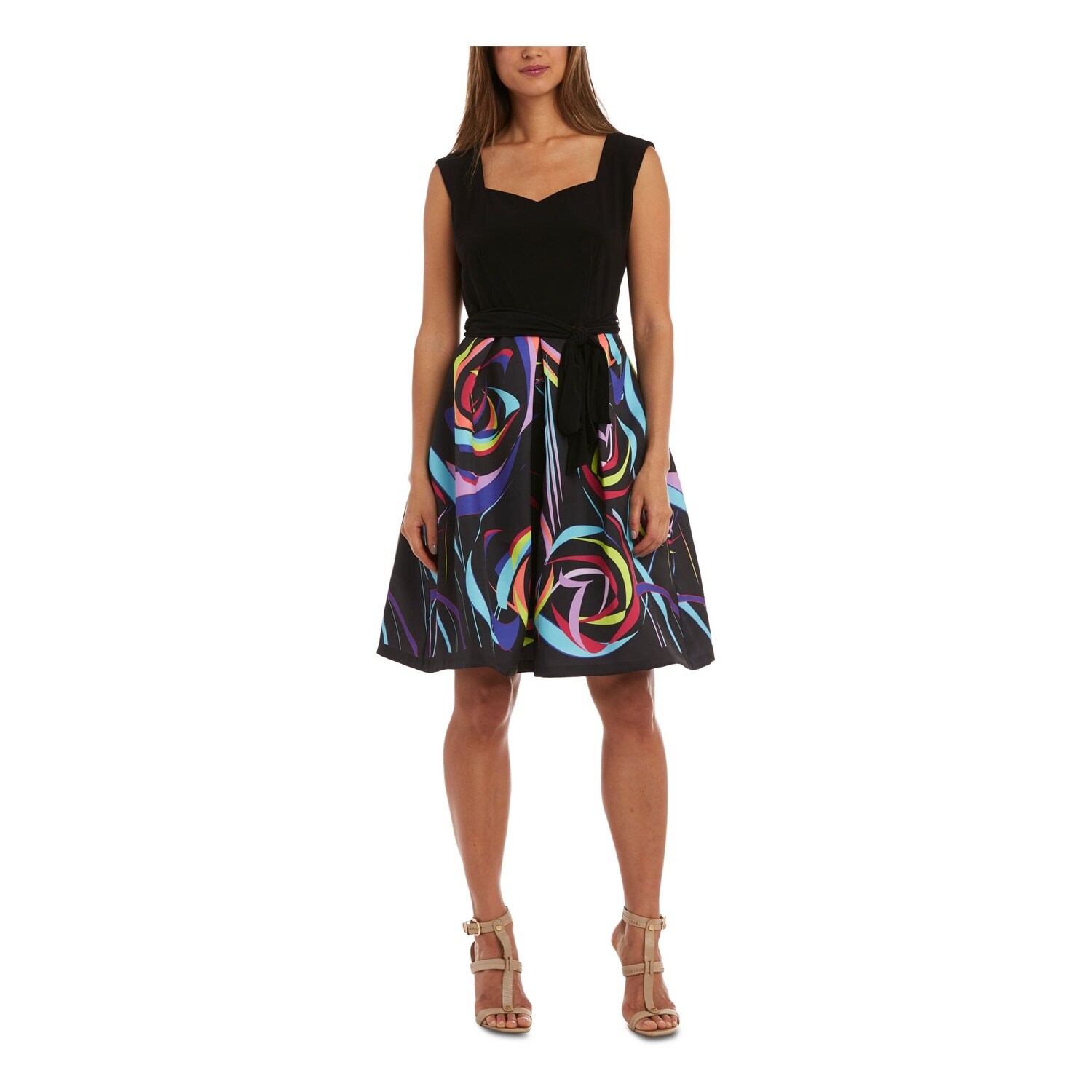 knee length flare dress