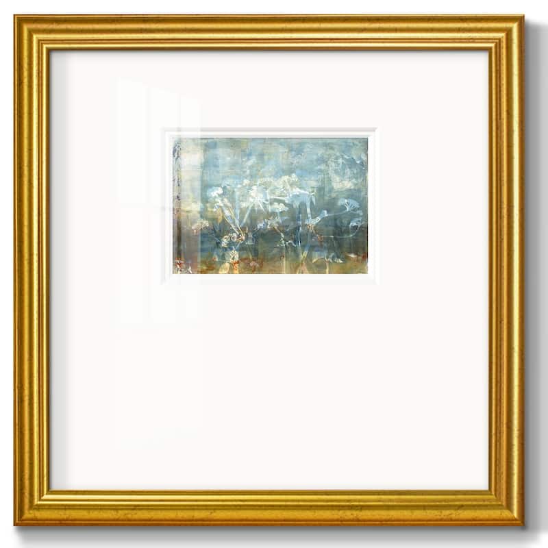 Water's EdgePremium Framed Print - 16x16 - Gold
