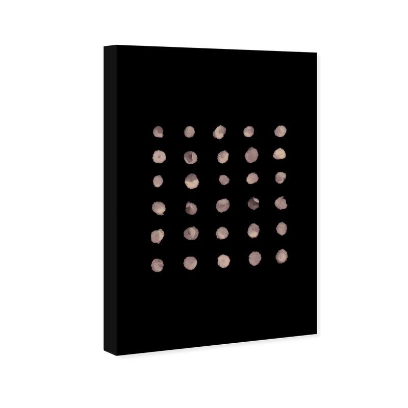 Wynwood Studio Canvas Abstract Not Too Little Lagom Black and Modern & Contemporary Wall Art Canvas Print