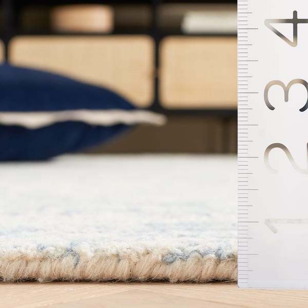 SAFAVIEH Handmade Ebony Kelly Contemporary Wool Rug