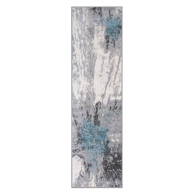 World Rug Gallery Modern Abstract Area Rug
