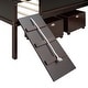 preview thumbnail 14 of 17, Twin size Loft Bed With 2 Storage Boxes and Climbing Frame And Rope