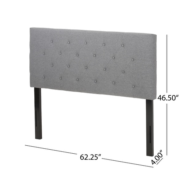 dimension image slide 0 of 2, Atterbury Upholstered Queen/Full Headboard by Christopher Knight Home