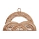 preview thumbnail 5 of 3, Rattan, 27" Wall Deco Tray, Natural 15"H - 27.0" x 7.0" x 15.0"