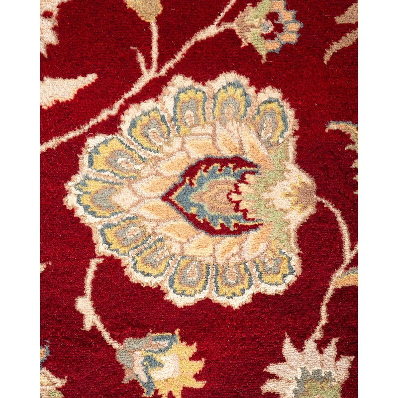 Overton Hand Knotted Wool Vintage Inspired Traditional Mogul Re Area Rug - 9 x 12