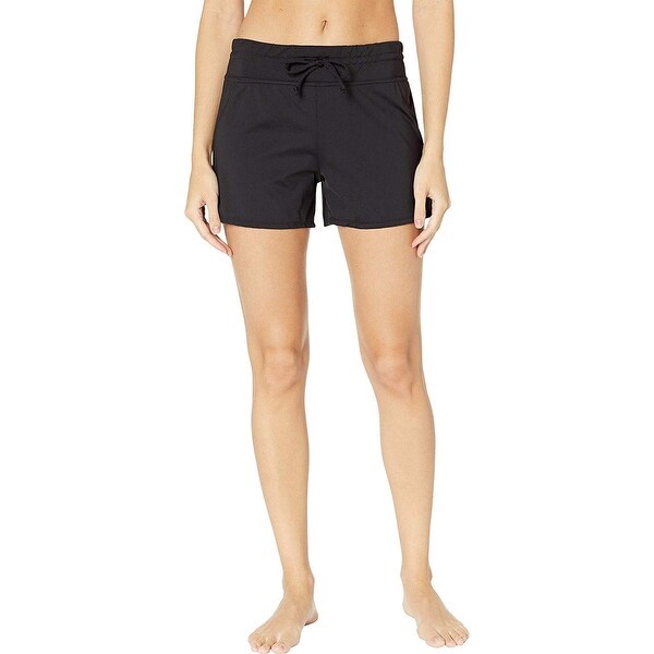 womens nylon swim shorts