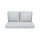 preview thumbnail 157 of 163, Haven Way Universal Outdoor Deep Seat Loveseat Cushion Set