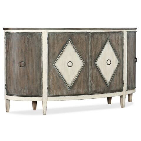 Sanctuary Et Jolie Demilune Buffet - 72"W x 40"H x 20"D