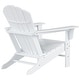 preview thumbnail 40 of 96, Altura Classic Outdoor Eco-Friendly All Weather Adirondack Chairs with Side Table (3-Piece Set)