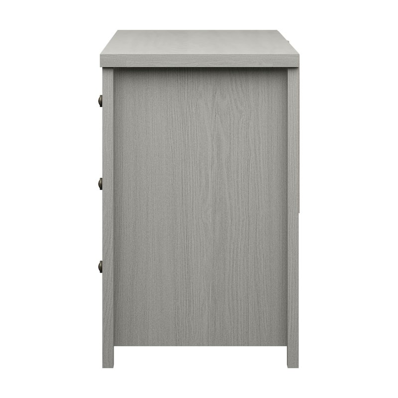 Living Essentials by Hillsdale Harmony Wood 6 Drawer Dresser