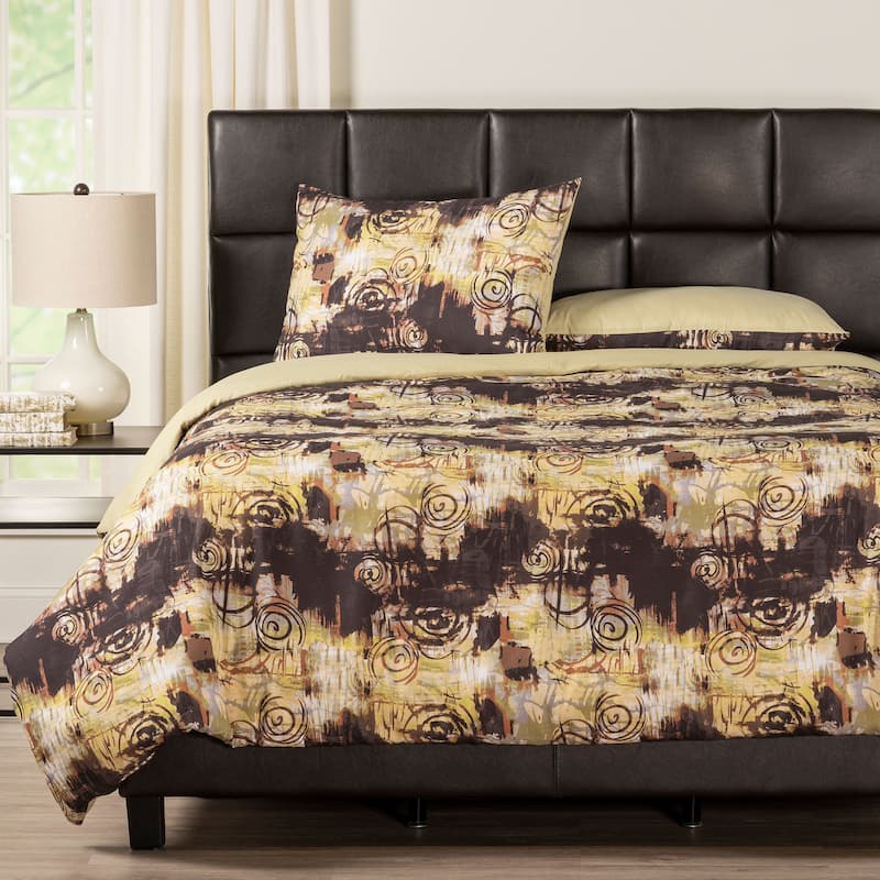 Graffiti Print Duvet Set