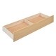 preview thumbnail 59 of 58, 2-in-1 Convertible Crib, Full Size Bed Frame with Drawers and 3 Height Options, Modern Baby Crib Toddler Bed with Guard Rail