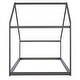 preview thumbnail 26 of 42, Modern Full/Twin Size Wooden House Bed