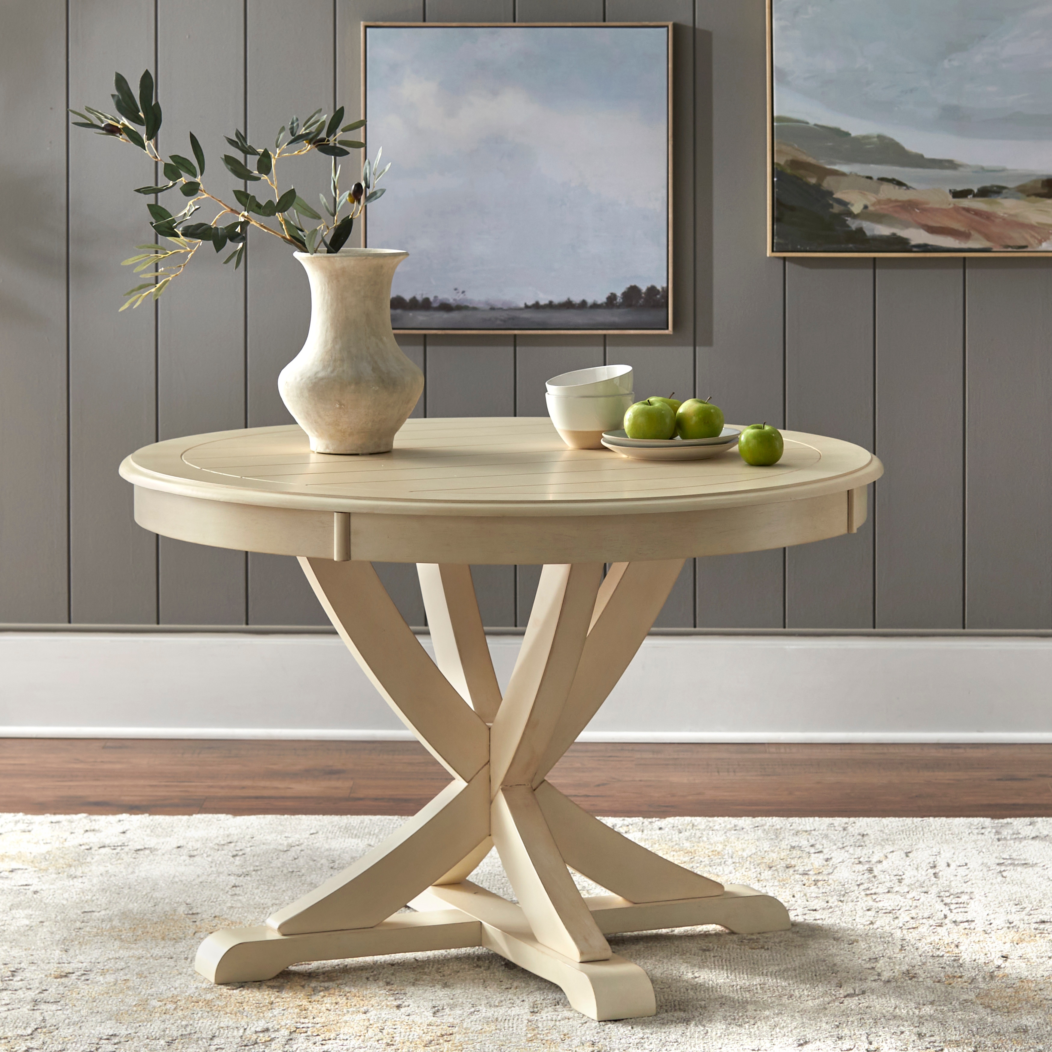 Simple living vintner hot sale country style dining set