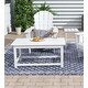 preview thumbnail 37 of 55, POLYTRENDS Laguna All Weather Poly Outdoor Coffee Table - Rectangle