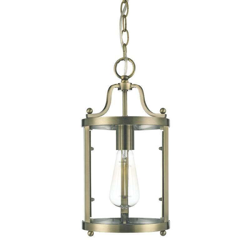 Golden Lighting Payton Single Light 7-1/4" Wide Mini Pendant with