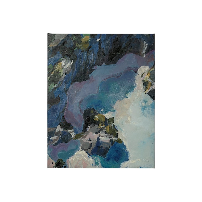 Aerial View I (28 x 35) Canvas Art Print - Small