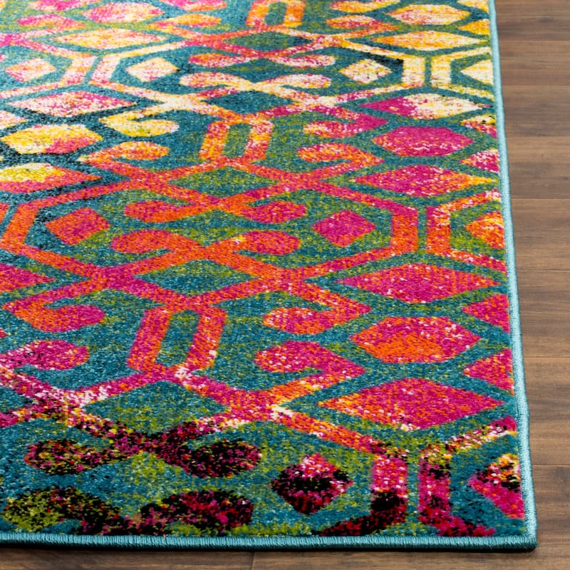 SAFAVIEH Cherokee Shiqirie Boho Distressed Oriental Rug