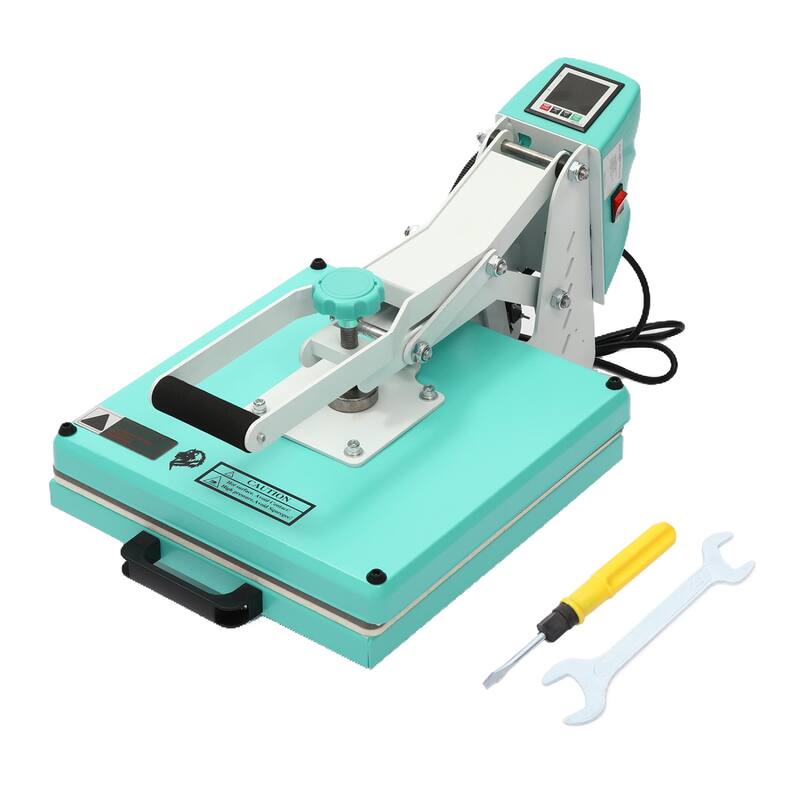 15 x 15 inches Heat Press Machine, Large Operating Panel T-Shirts Heat Press, Fast Heating, Digital Sublimation Printer