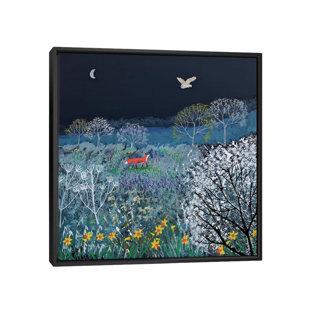 iCanvas "Spring Night" by Jo Grundy Framed Canvas Print