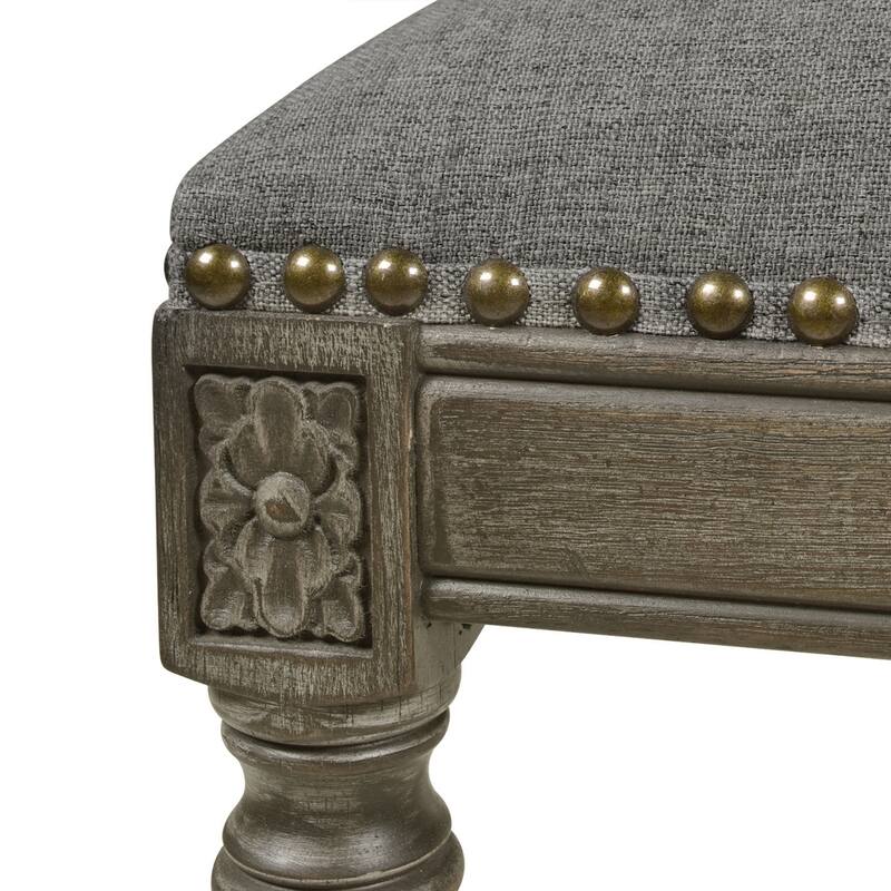 Farmhouse Counter Height Bar Stool with Backrest