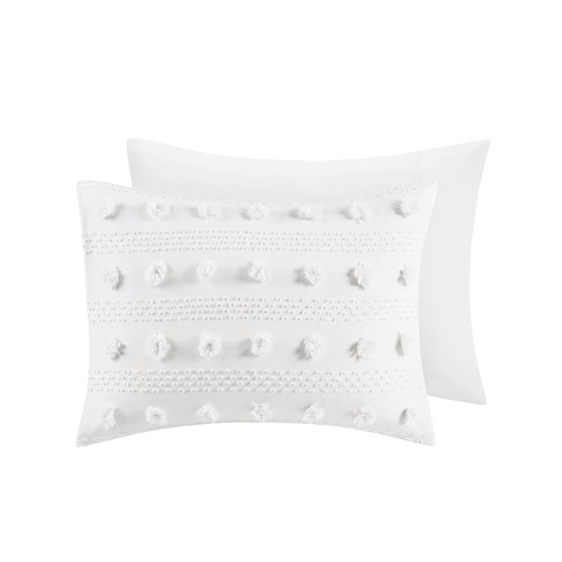 Intelligent Design Vera Clip Jacquard Comforter Set