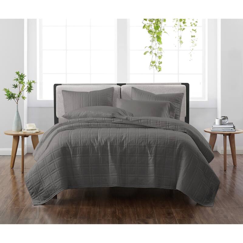 Cannon Heritage Solid 3 Piece Quilt Set