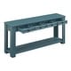 preview thumbnail 45 of 47, Merax Rustic Console Table with Storage Drawers and Bottom Shelf