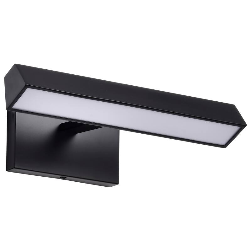 Mila 1 Foot LED Picture Light 3 CCT Selectable Black Finish Acrylic L ens - Black