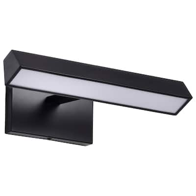 Mila 1 Foot LED Picture Light 3 CCT Selectable Black Finish Acrylic L ens