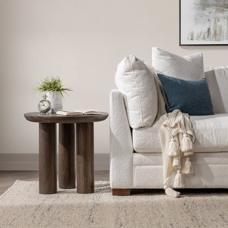 Beau Mango Wood End Table by Kosas Home