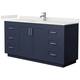 Option Dark Blue / White Quartz Top / Brushed Nickel
