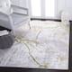 SAFAVIEH Amelia Fietje Modern Abstract Distressed Rug - 3' x 5' - Grey/Green