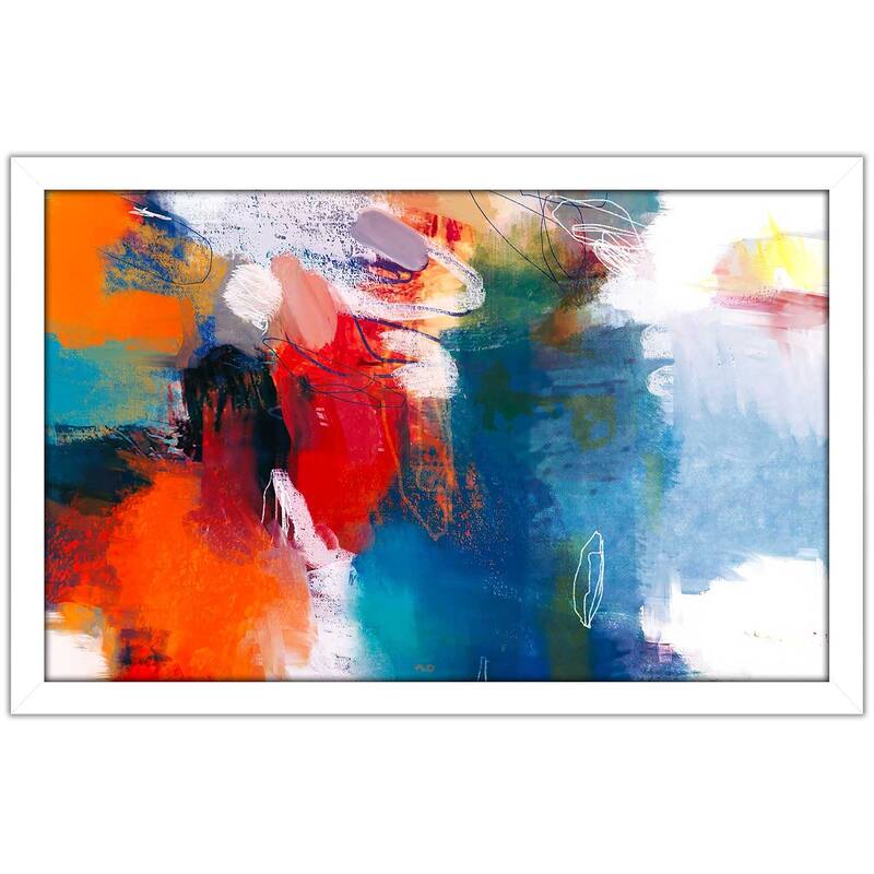 "It's a Party II" by Lisa Ridgers Print on Acrylic.