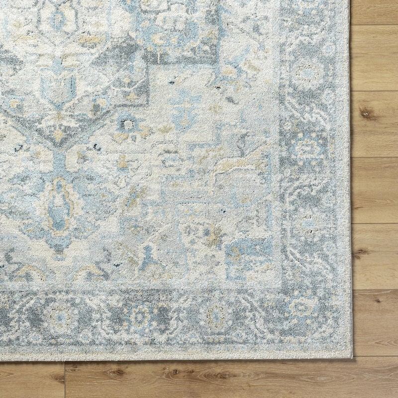 Livabliss Avellino Traditional Medallion Area Rug