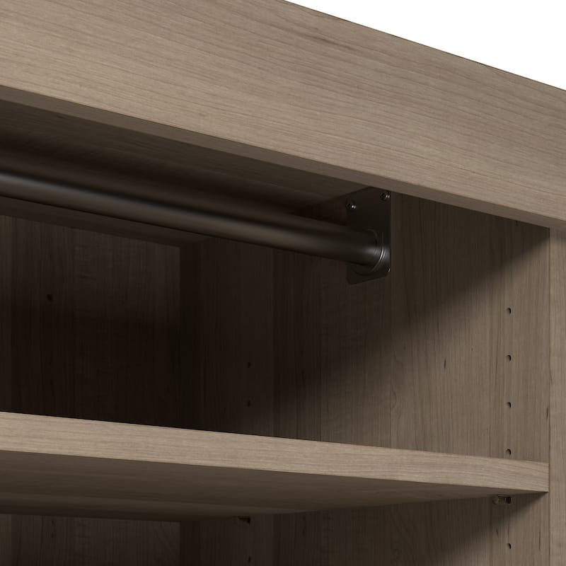 Pur 72W Closet Organizer with Drawers by Bestar